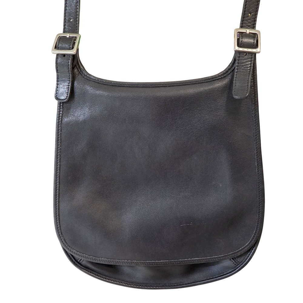Coach Patricia's Legacy Crossbody‎ Bag Womens Medium Black Vintage 90'